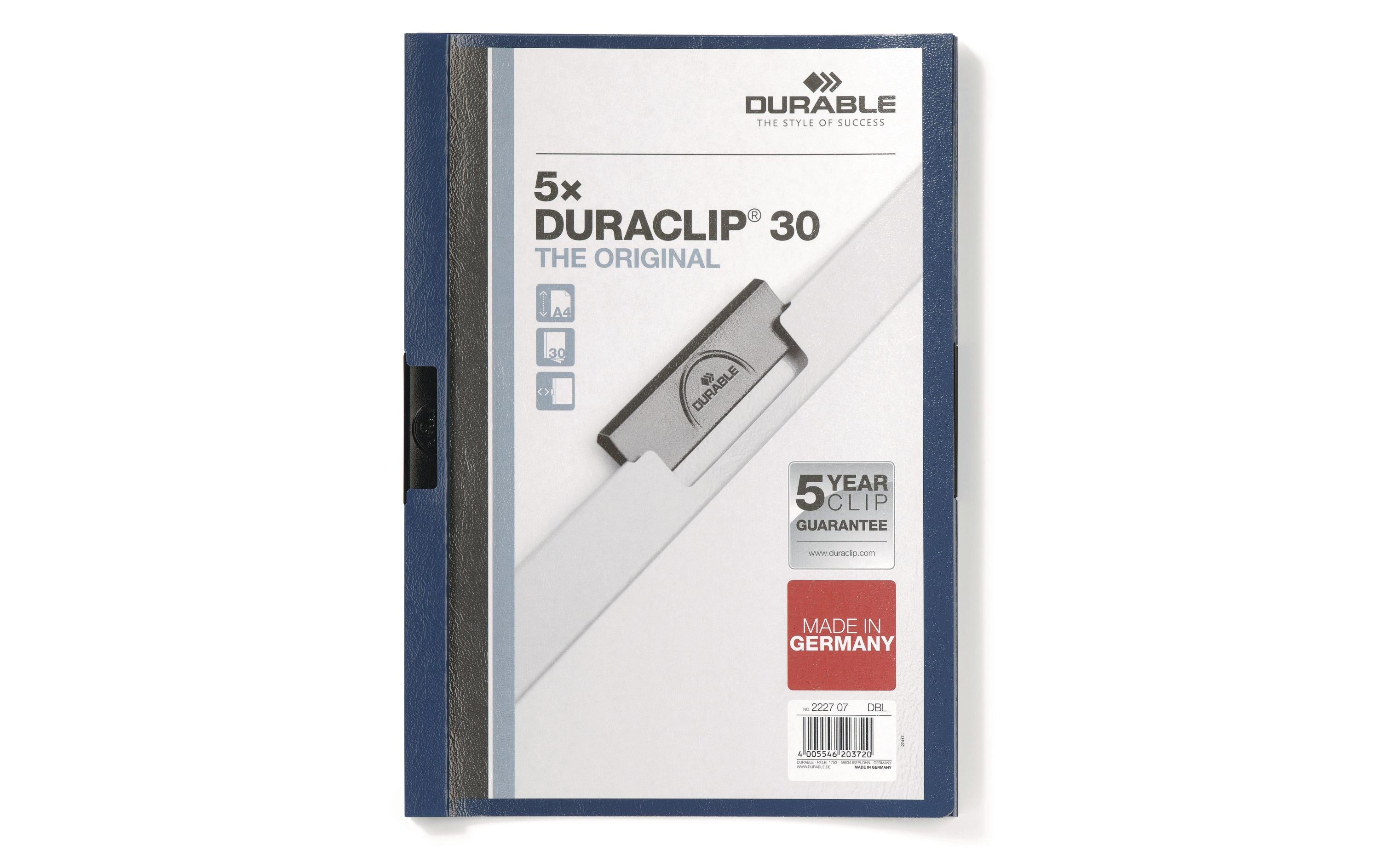 Durable Duraclip 30 blau