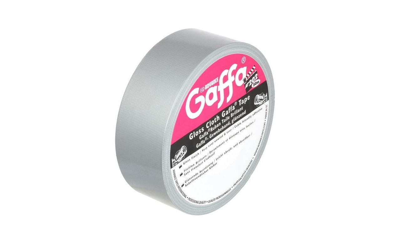 Advance AT 202 Gaffa-Tape silber Gewebeband