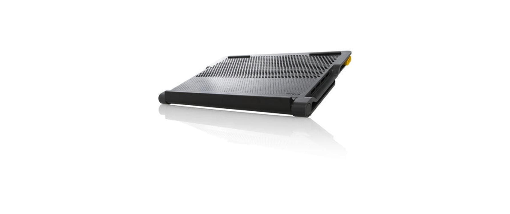 Targus Chill Mat mit 4-Port 2.0 Hub schwarz-grau