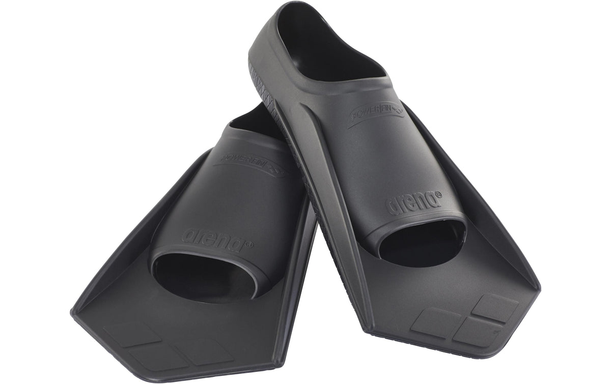 arena Flossen Powerfin SP 37/38, black/silver