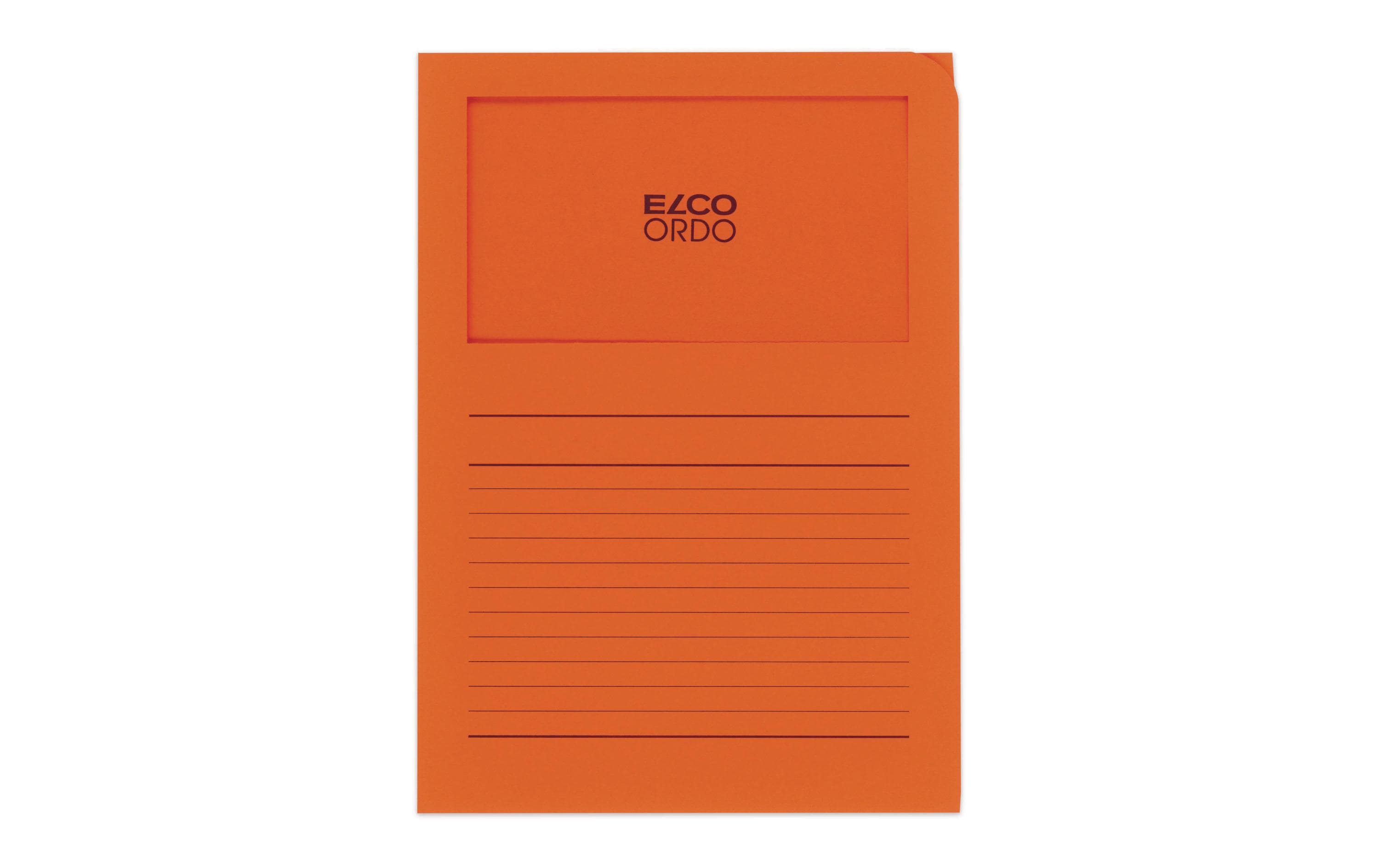 Elco Ordo Classico, Organisationsmappe 1 Schachtel à 100 Stk., orange
