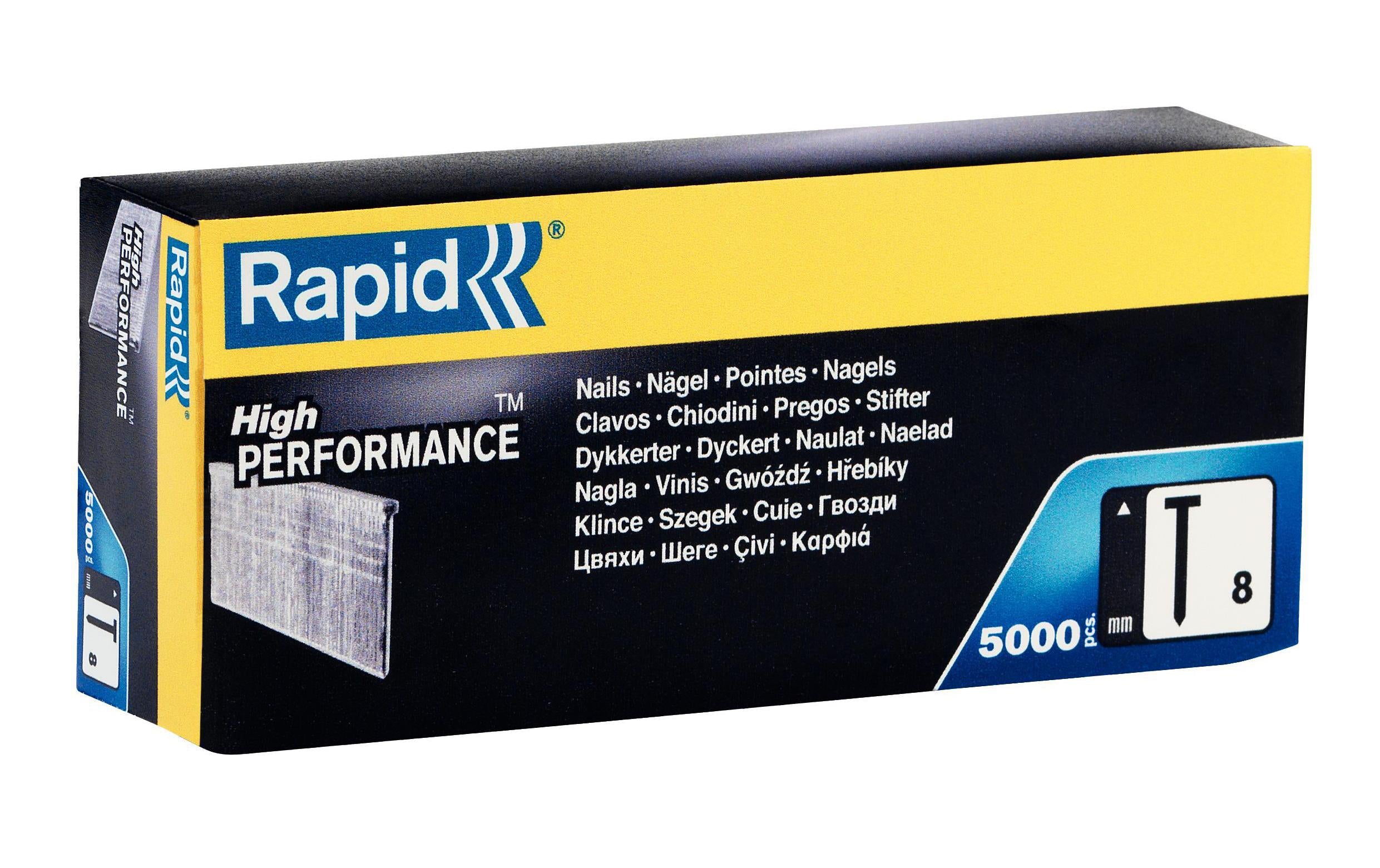 Rapid Nägel 8/50 mm 5.000 St. Box
