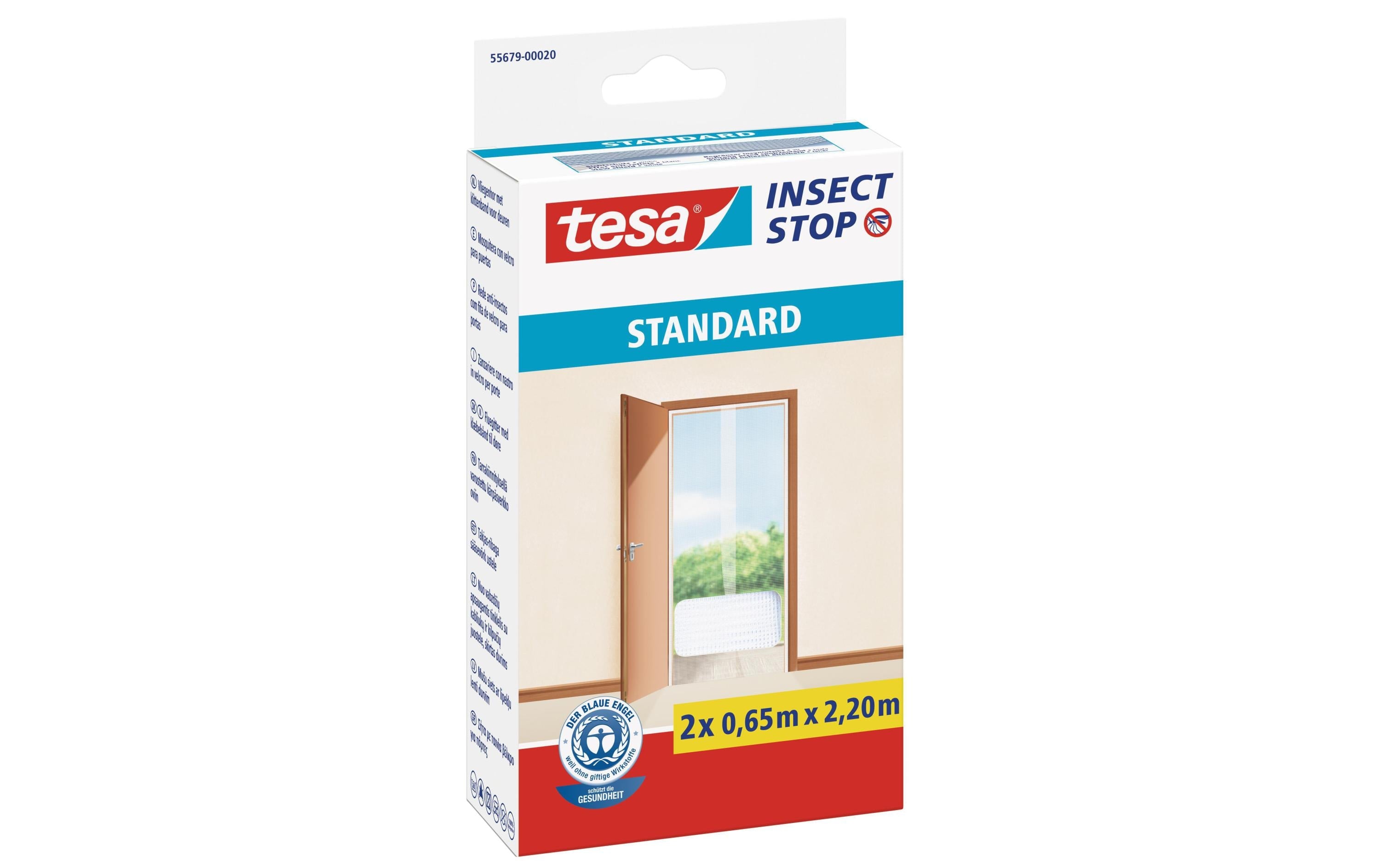 Tesa Insect Stop Standard Türen weiss Grösse: 2x 0.65m x 2.2m,