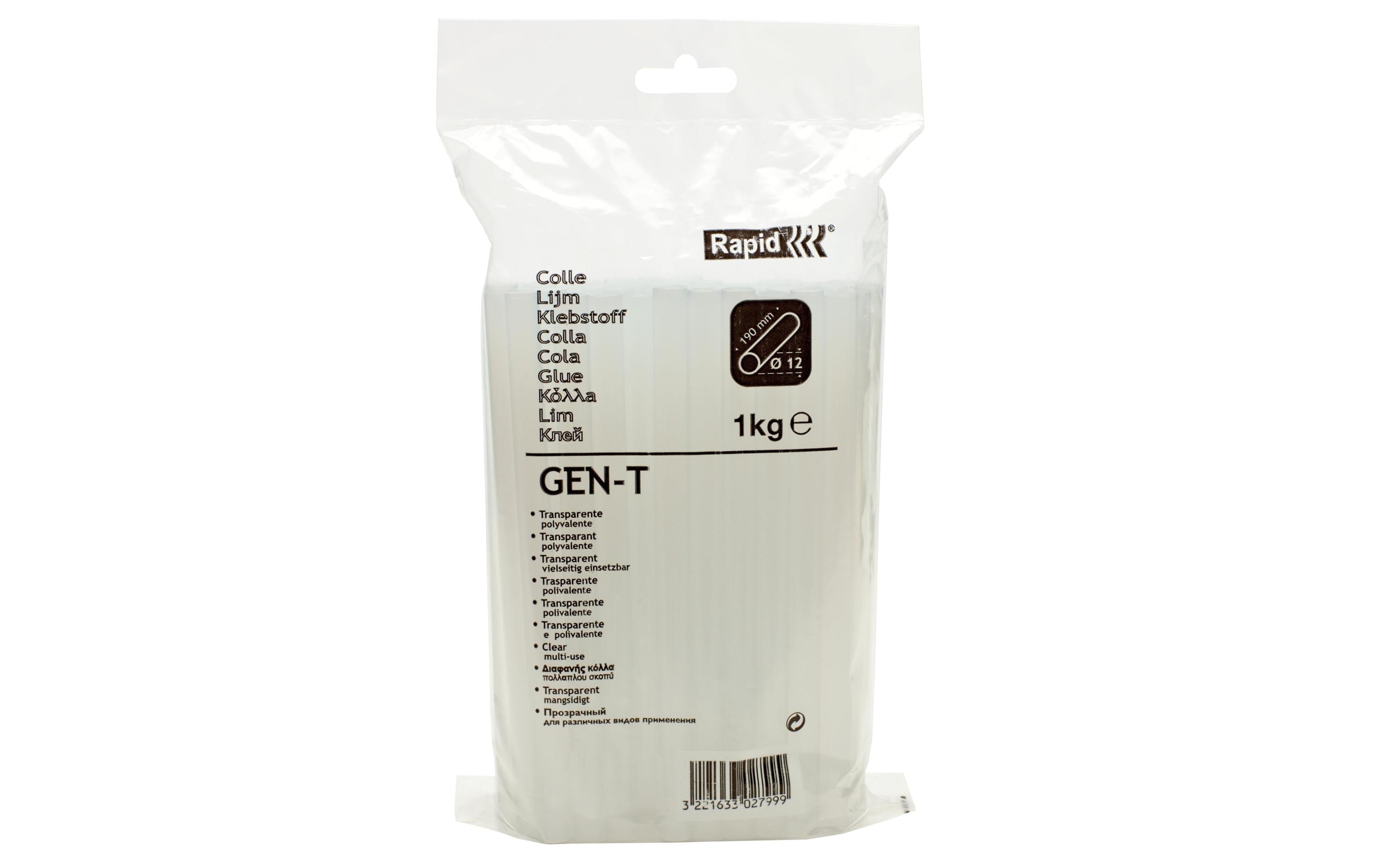 Rapid 12mm Klebesticks 1,0 kg GEN-T Beutel