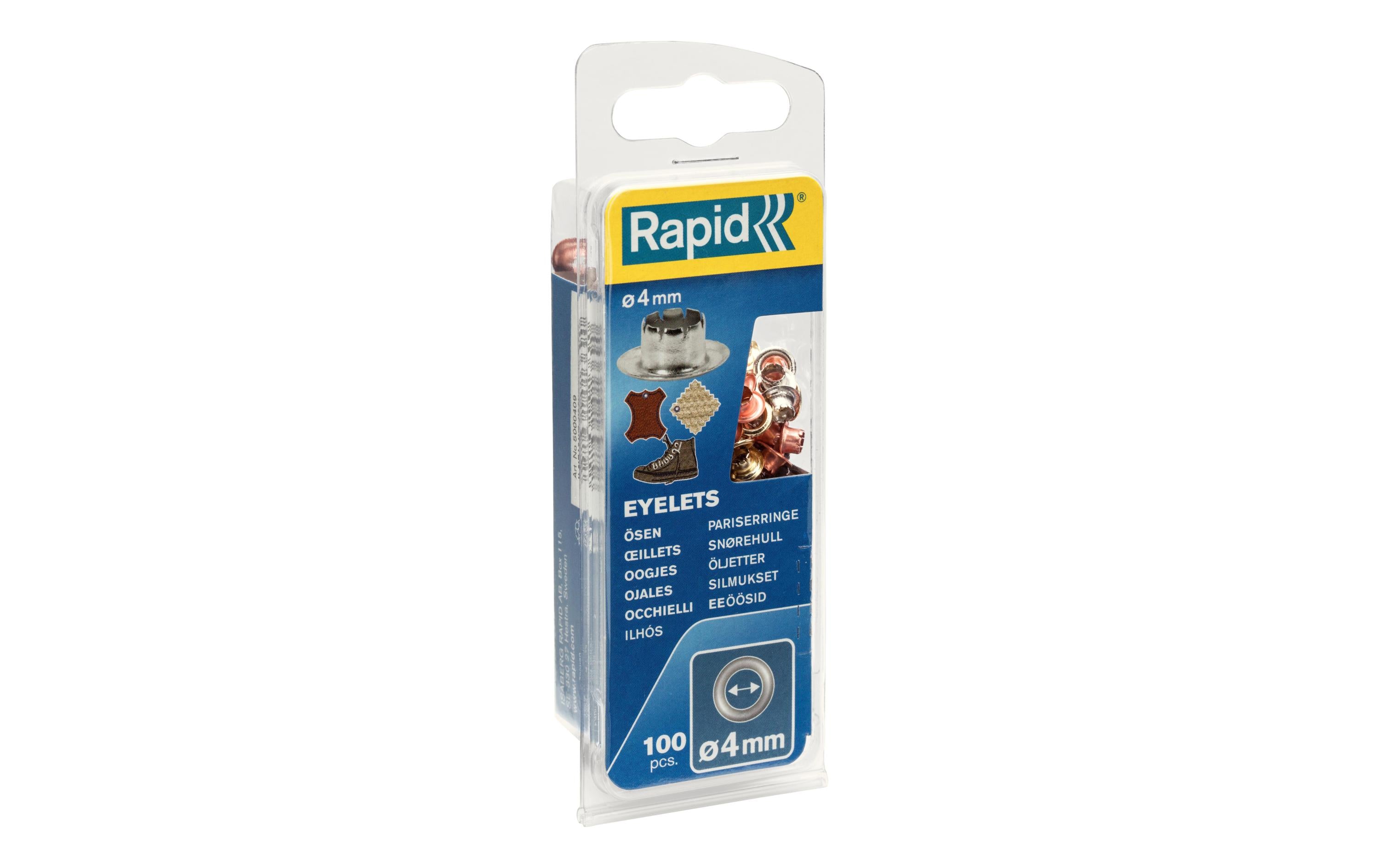 Rapid Ösen 4mm, 100 St. Blister