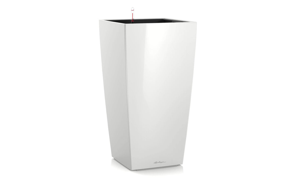 Lechuza Cubico Premium 30 White High Gloss