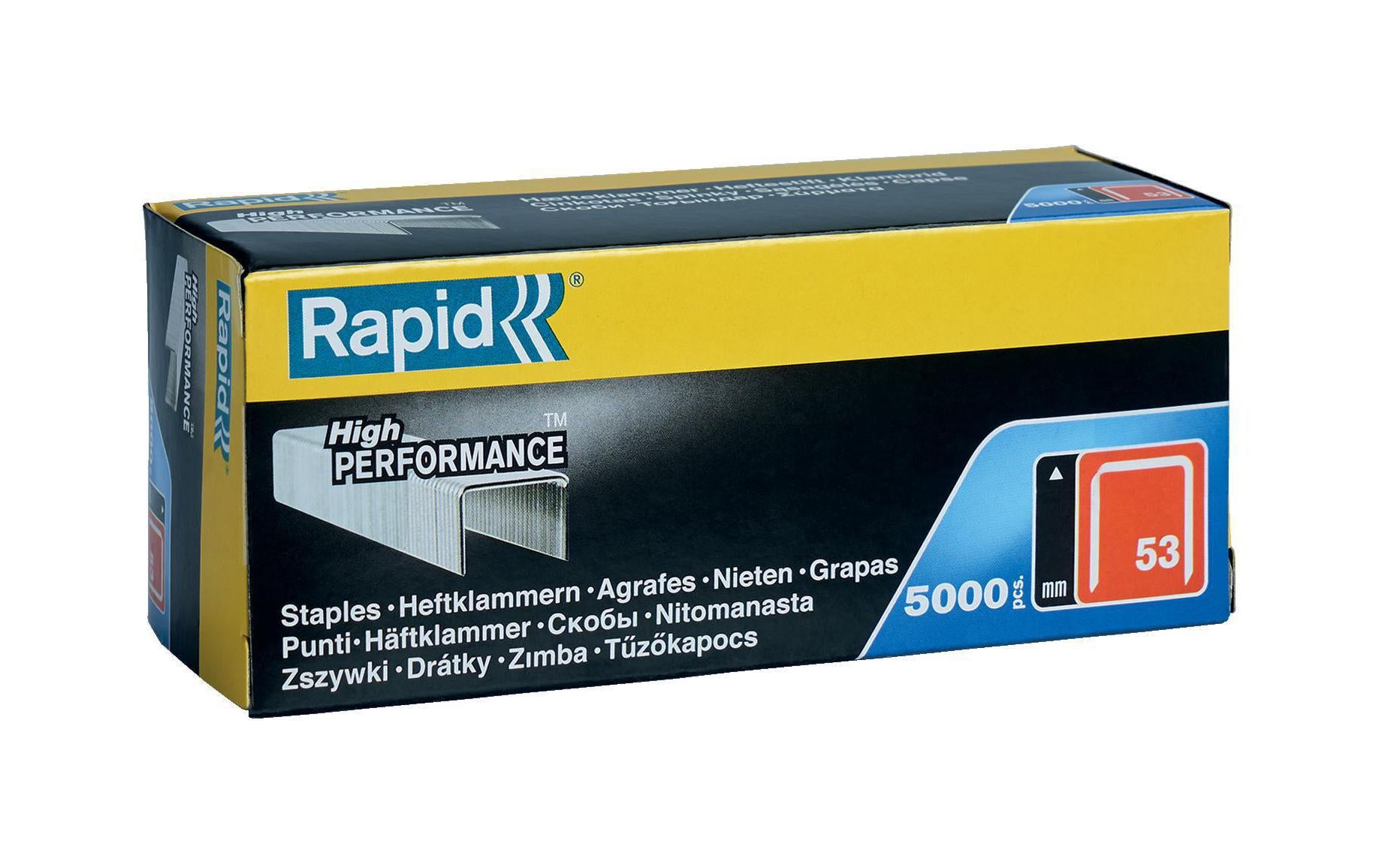 Rapid Klammern 53/10 mm 5.000 St. Box