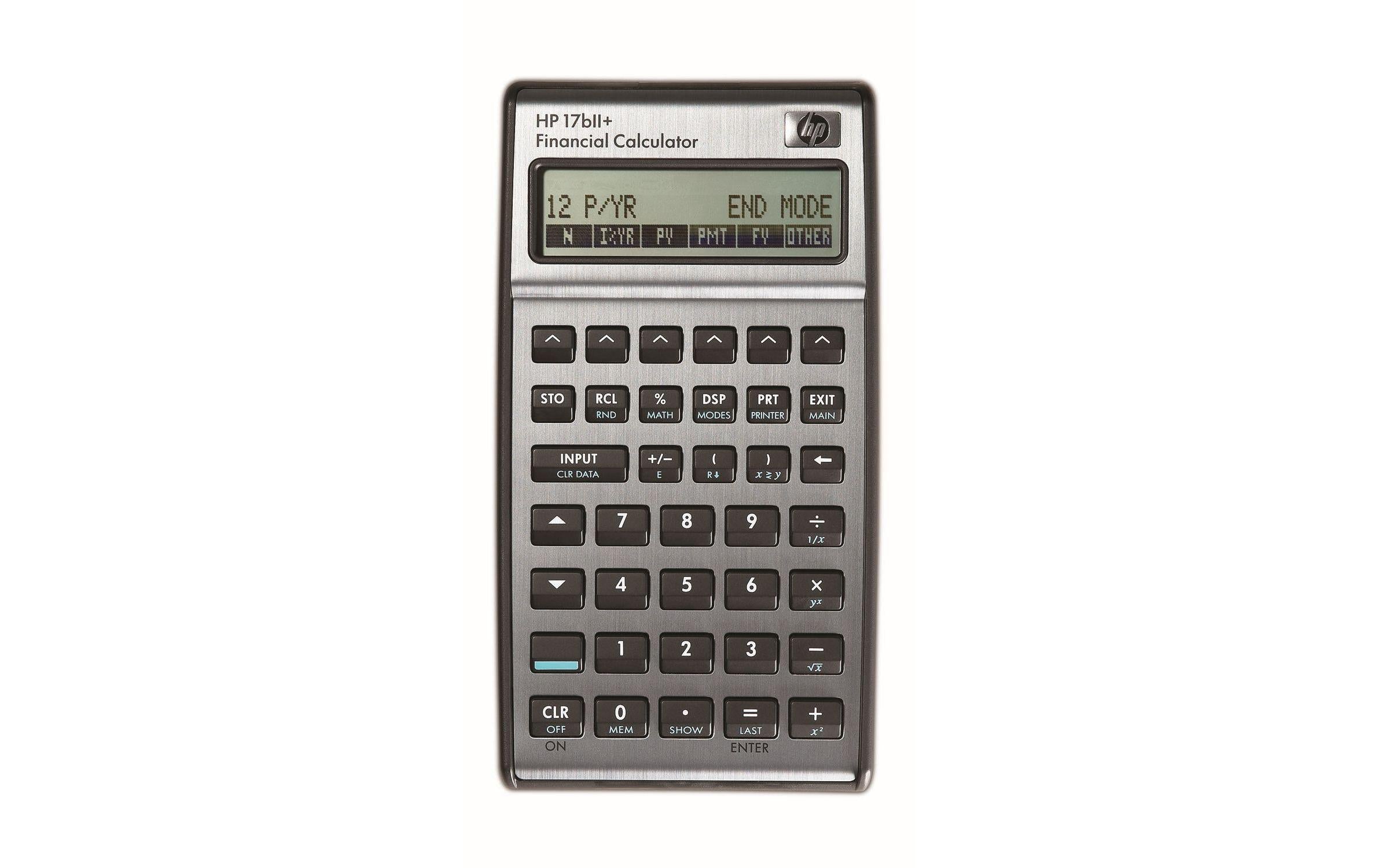 Hewlett-Packard Taschenrechner 17bII+ für Profis und Schüler/Studierende