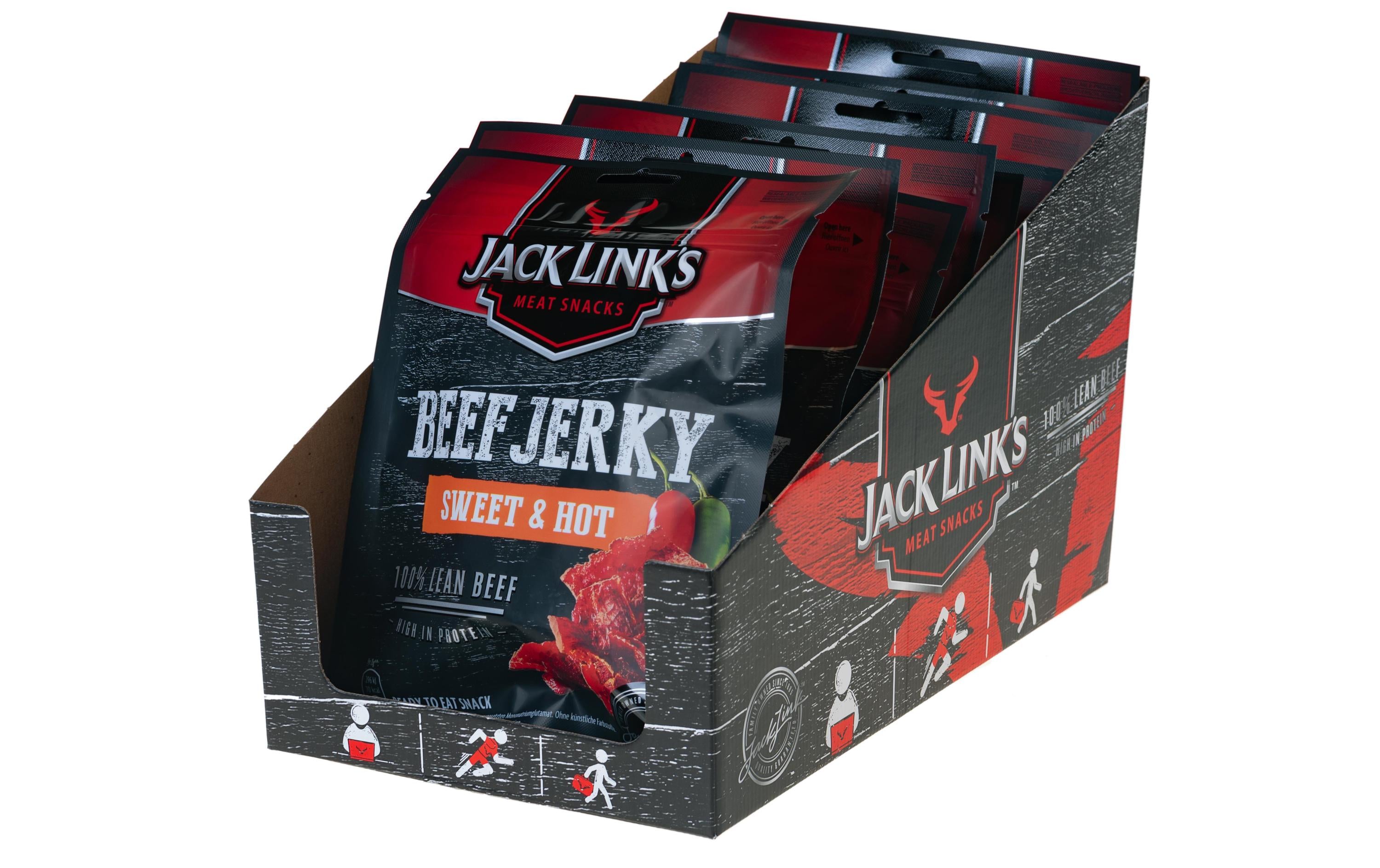 Beef Jerky Sweet & Hot 12 x 60 g