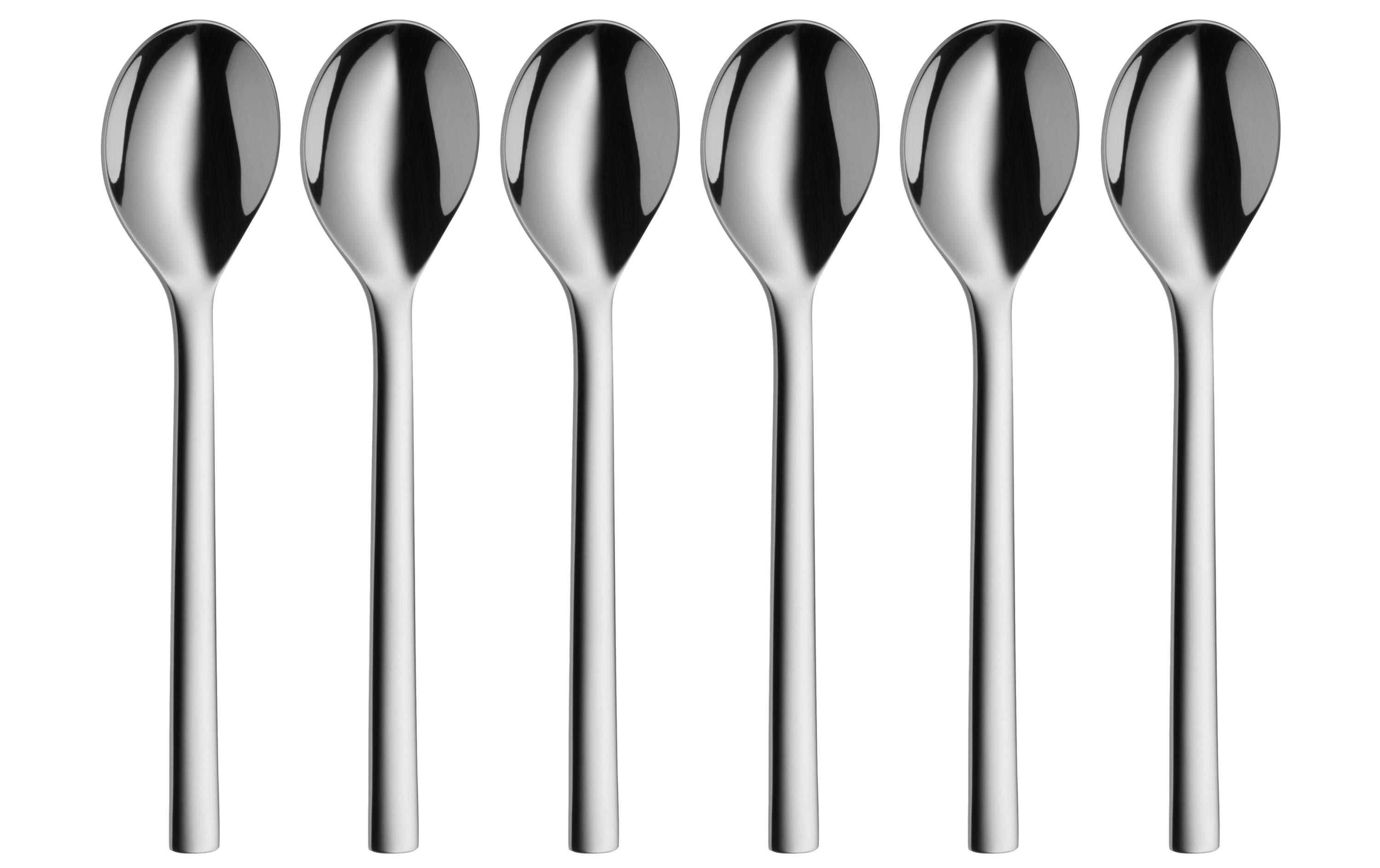 WMF Kaffeelöffel Set 6 Stück Nuova Cromargan Edelstal Rostfrei 18/10
