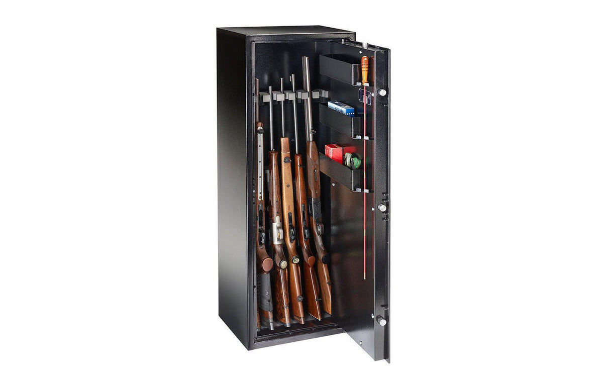 Burgwächter Waffenschrank N7 Langwaffen HxBxT A. 1304x472x368/I. 1250x294x263