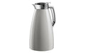 Emsa Isolierkanne PLAZA 1.0 l silber Fassungsvermögen 1 Liter Edelstahl