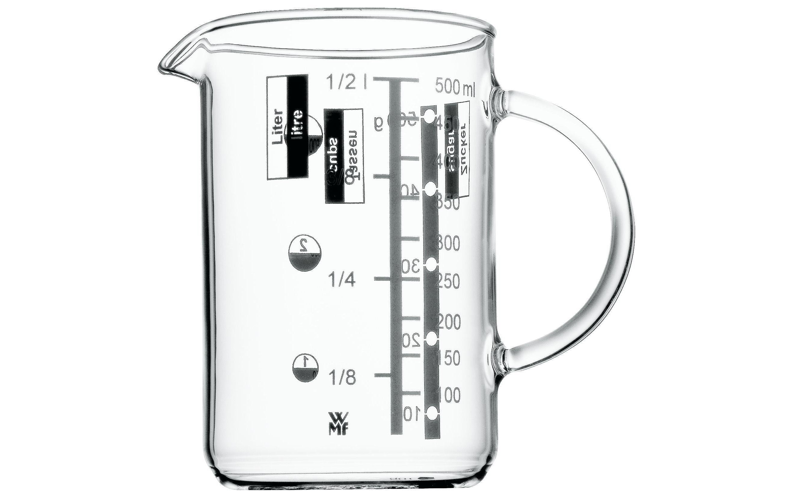 WMF Messbecher 0.5 Liter Gourmet Fassungsvermögen 0.5 Liter