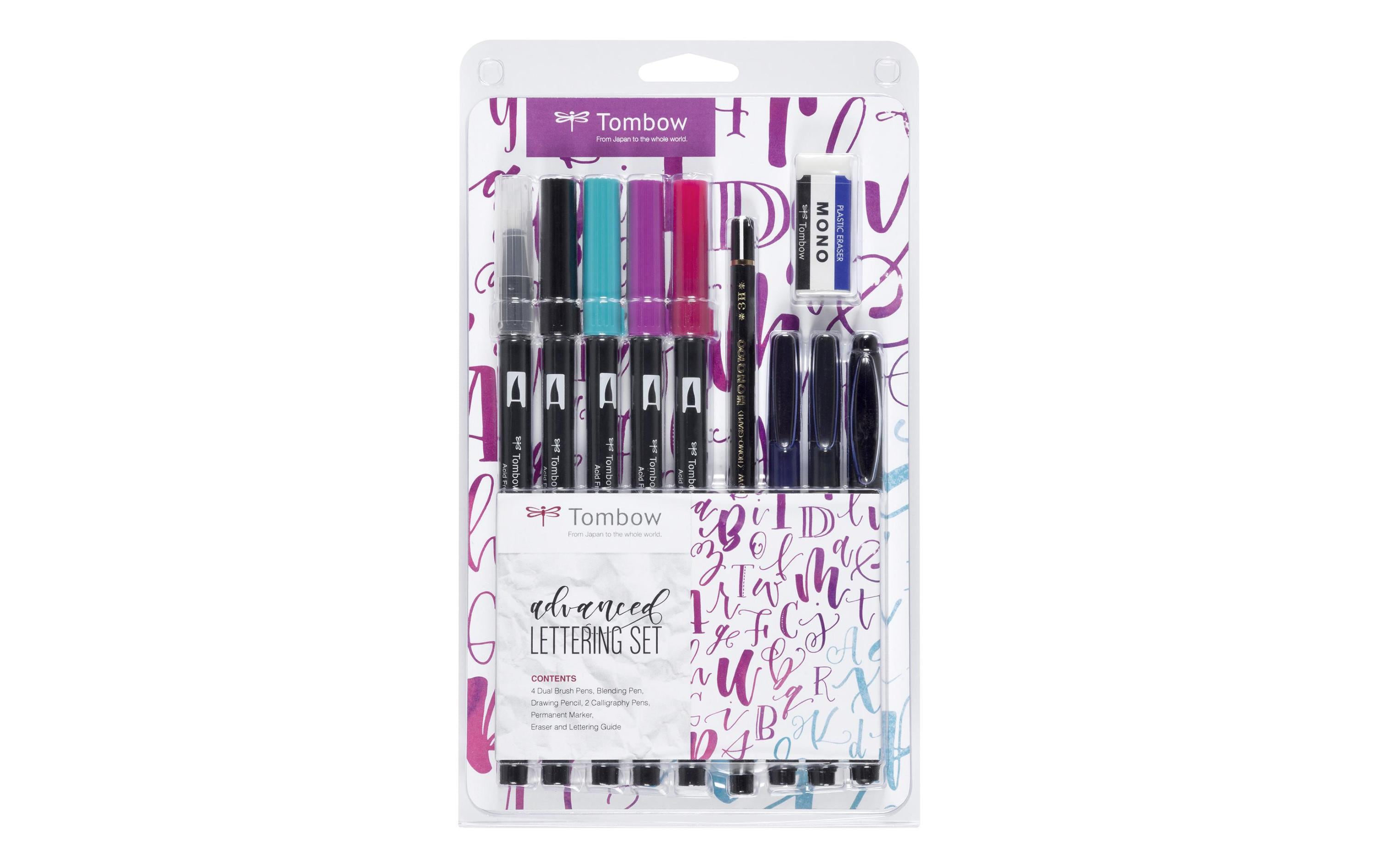 Tombow Lettering Set Advanced 8er Set