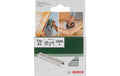 BOSCH Feindrahtklammern Typ 53/10 Pack à 1000 Stk., für Textilien, Geflechte