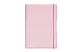 Herlitz my.book flex Notizheft A4 40 Blatt kariert und liniert, rosa