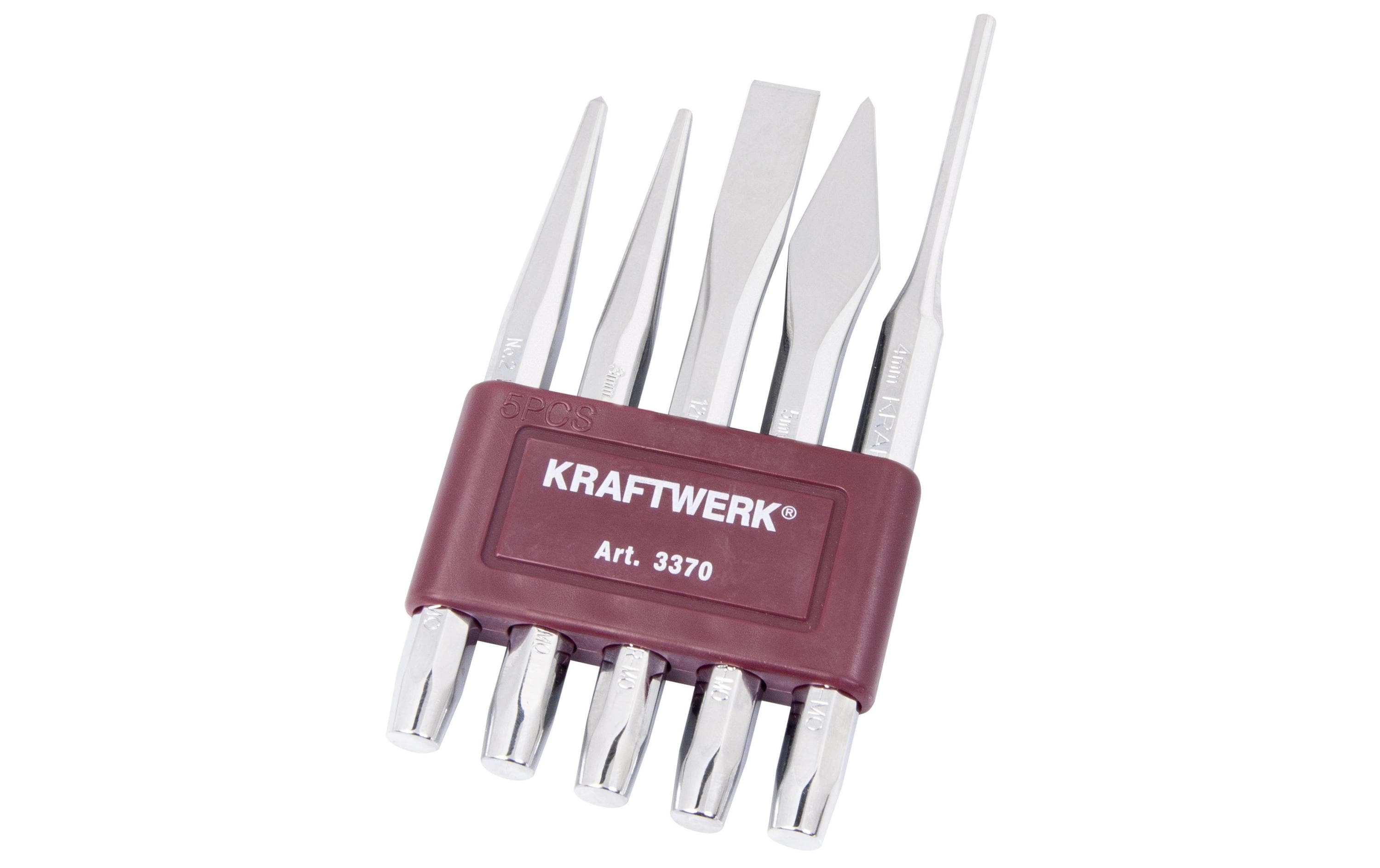 Kraftwerk 3370 Meissel-Splintentr. Meissel-Splintentr.Durchschl.satz, 5-teilig