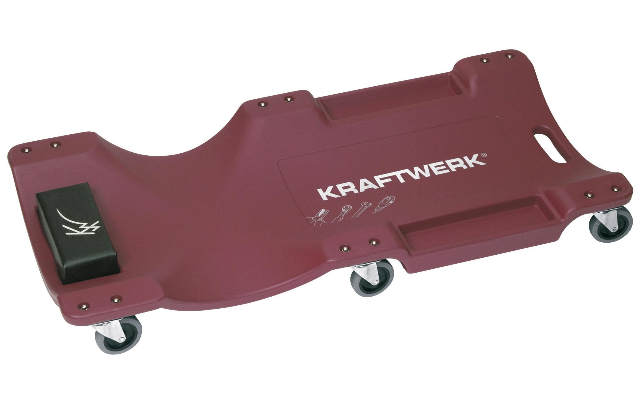 Kraftwerk 3991 Kunststoff-Liegepritsche 6 Räder