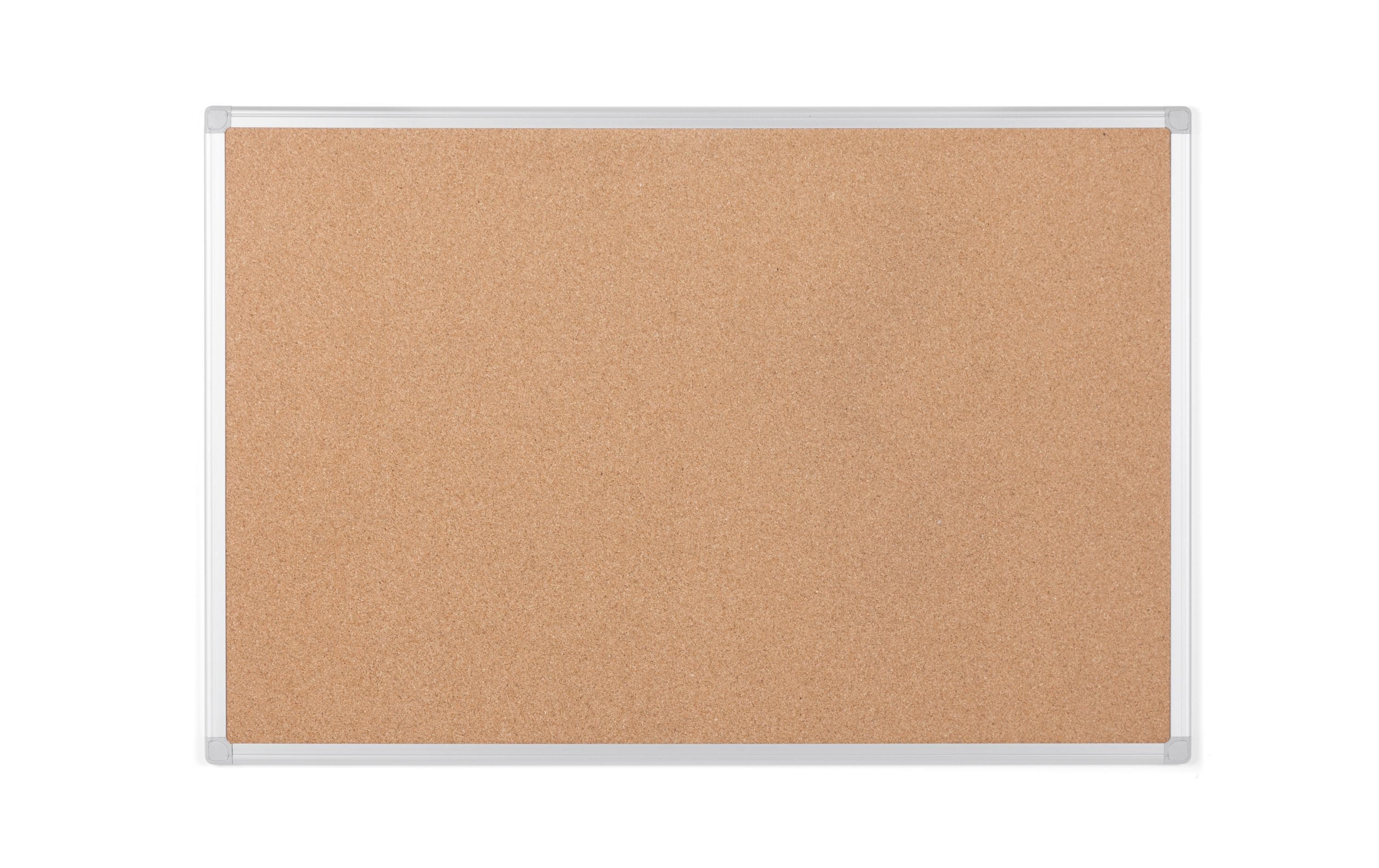 Bi-Office Memoboard Kork Earth-it 600x450mm, mit Alu-Rahmen