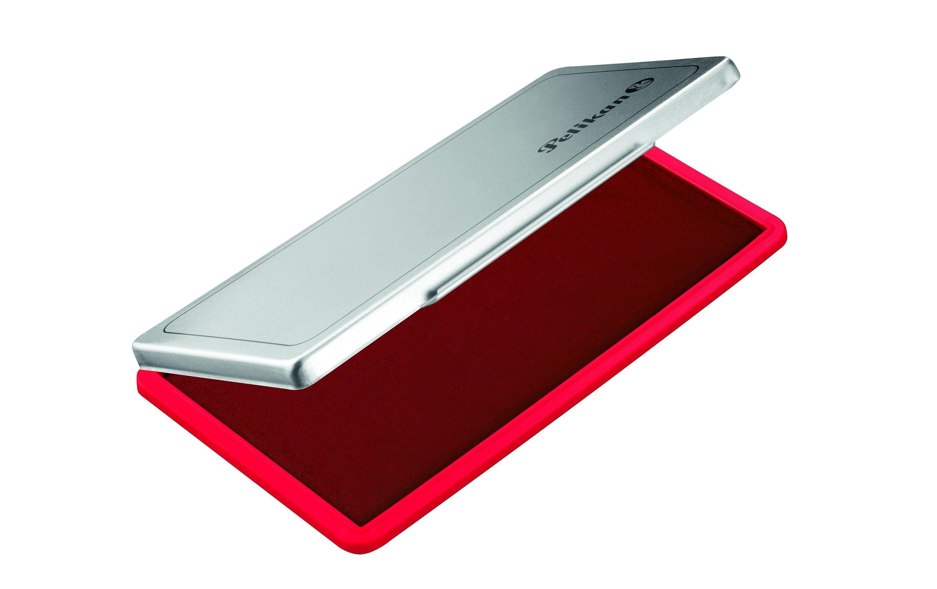 Pelikan Stempelkissen Metallic Gehäuse, rot