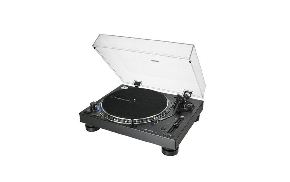 Audio-Technica AT-LP140XP Black DJ Turntable, Direktantrieb