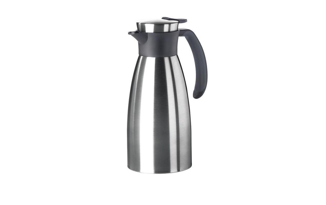 Emsa Isolierkanne Soft Grip schwarz Fassungsvermögen 1 Liter