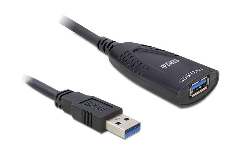 Delock USB3 Verlängerungskabel 5.0m aktive Verstärkung