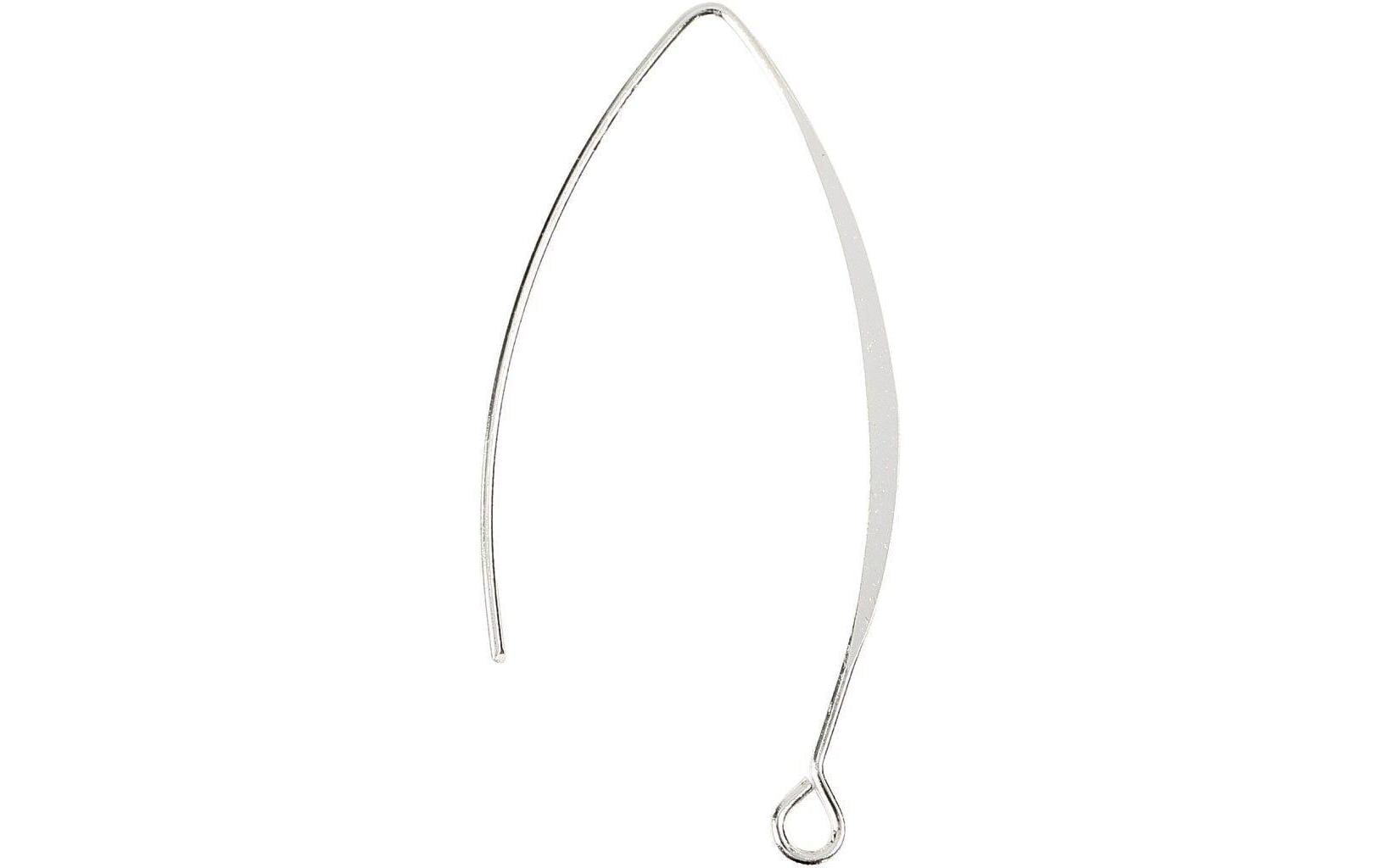 Creativ Company Ohrring 4 Stück Metall, Lochgrösse: 2 mm