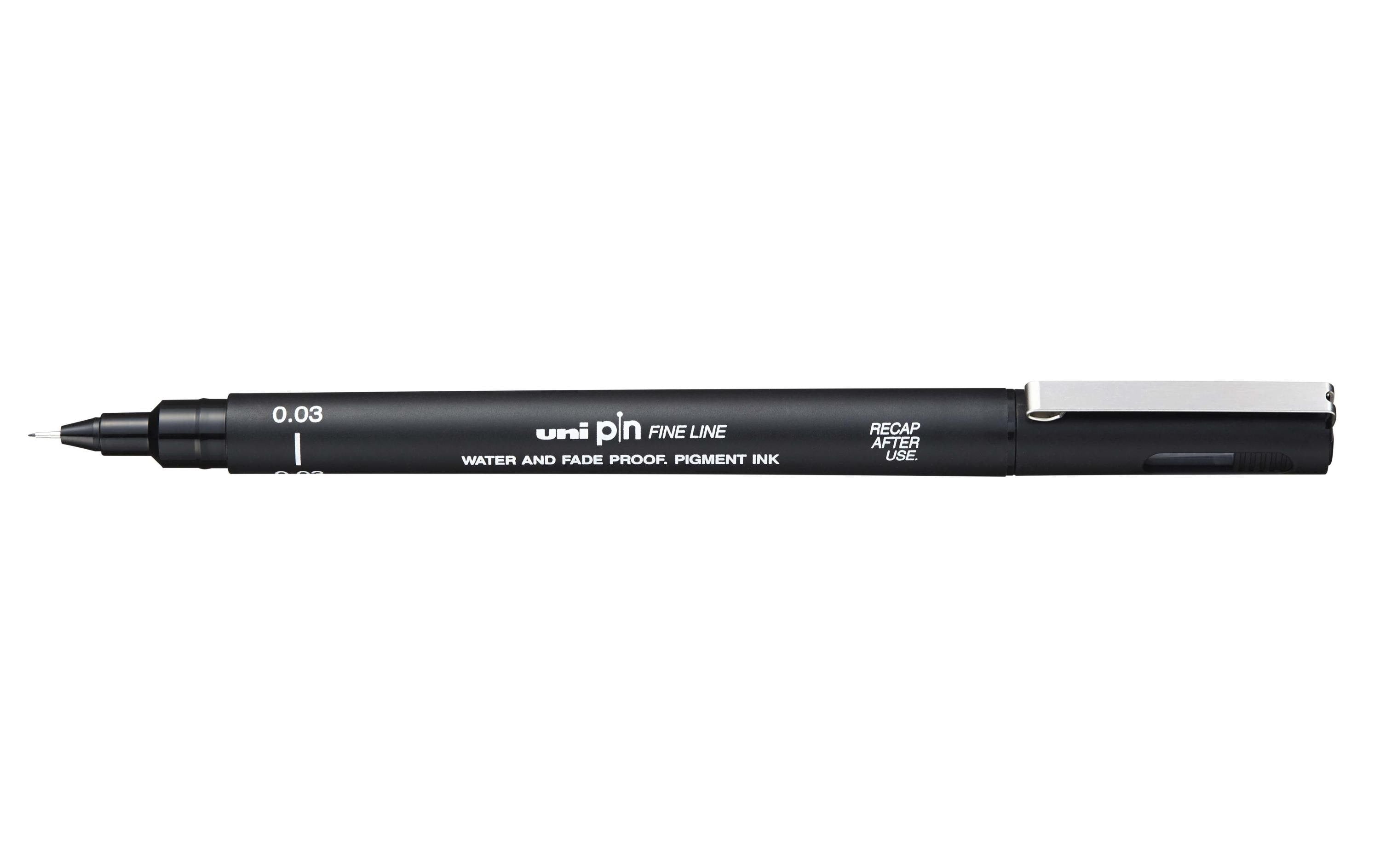 Uni PIN Fineliner 0.3 mm schwarz