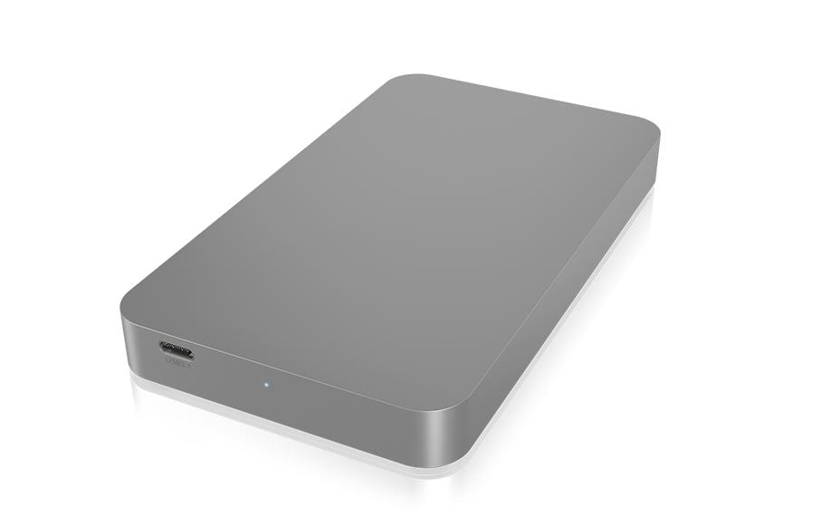 ICY BOX ext. 2.5" Gehäuse IB-247-C31 silber, USB3.1 Type-C, für SATA HDD/SSD