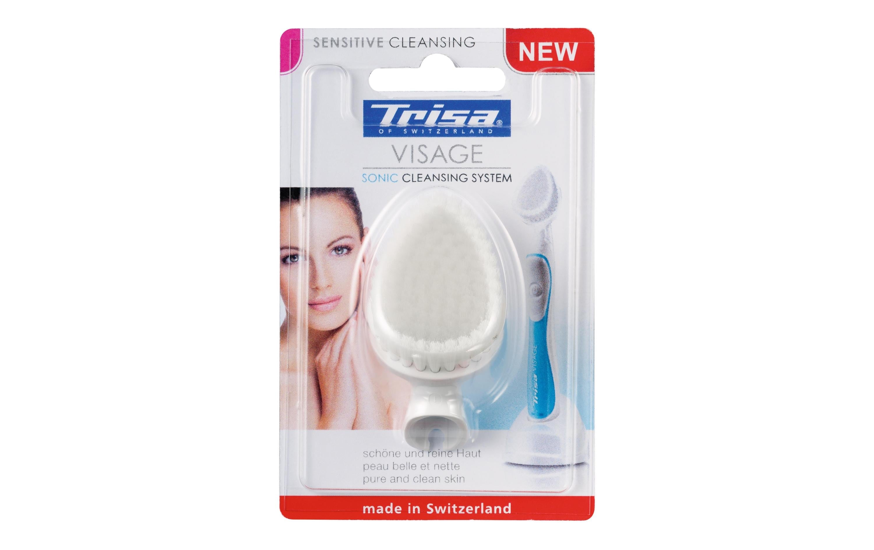Trisa Ersatzbürste Sensitive Visage für sensible u. reife Haut