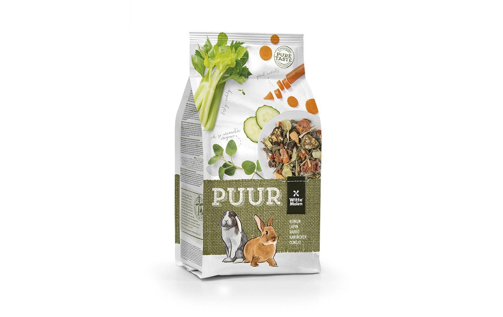 Witte Molen Puur Kaninchen Alleinfutter, 2kg