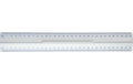 WEDO Aluminium Lineal 30 cm mit Griff für Rechts- u. Linkshänder
