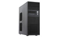 Chieftec Midi Tower CQ-01B-U3, schwarz o.NT 2x5.25", 4x3.5" intern, USB3.0