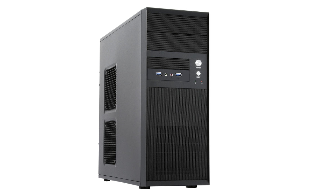 Chieftec Midi Tower CQ-01B-U3, schwarz o.NT 2x5.25", 4x3.5" intern, USB3.0