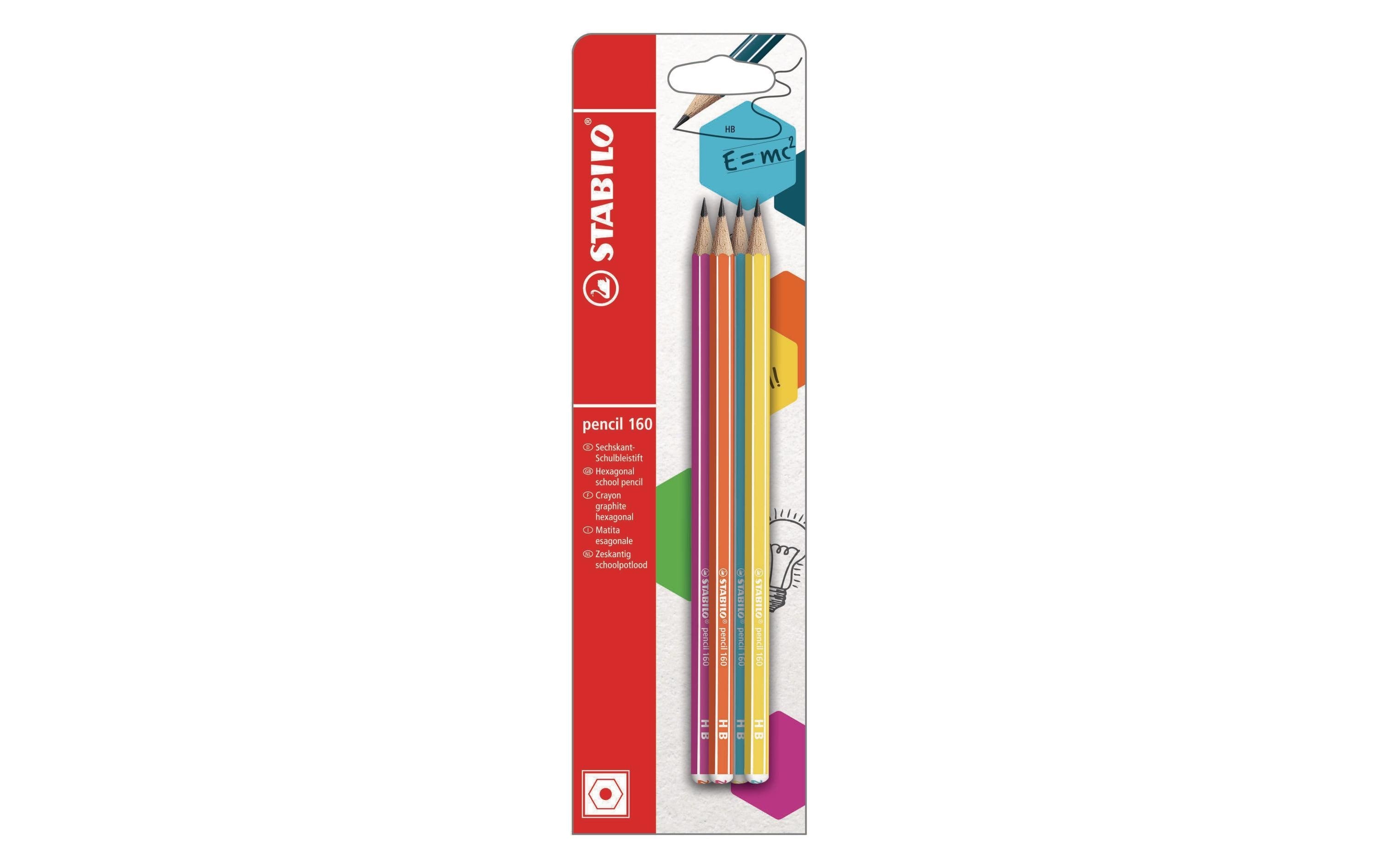 STABILO 160 Bleistift HB 4er