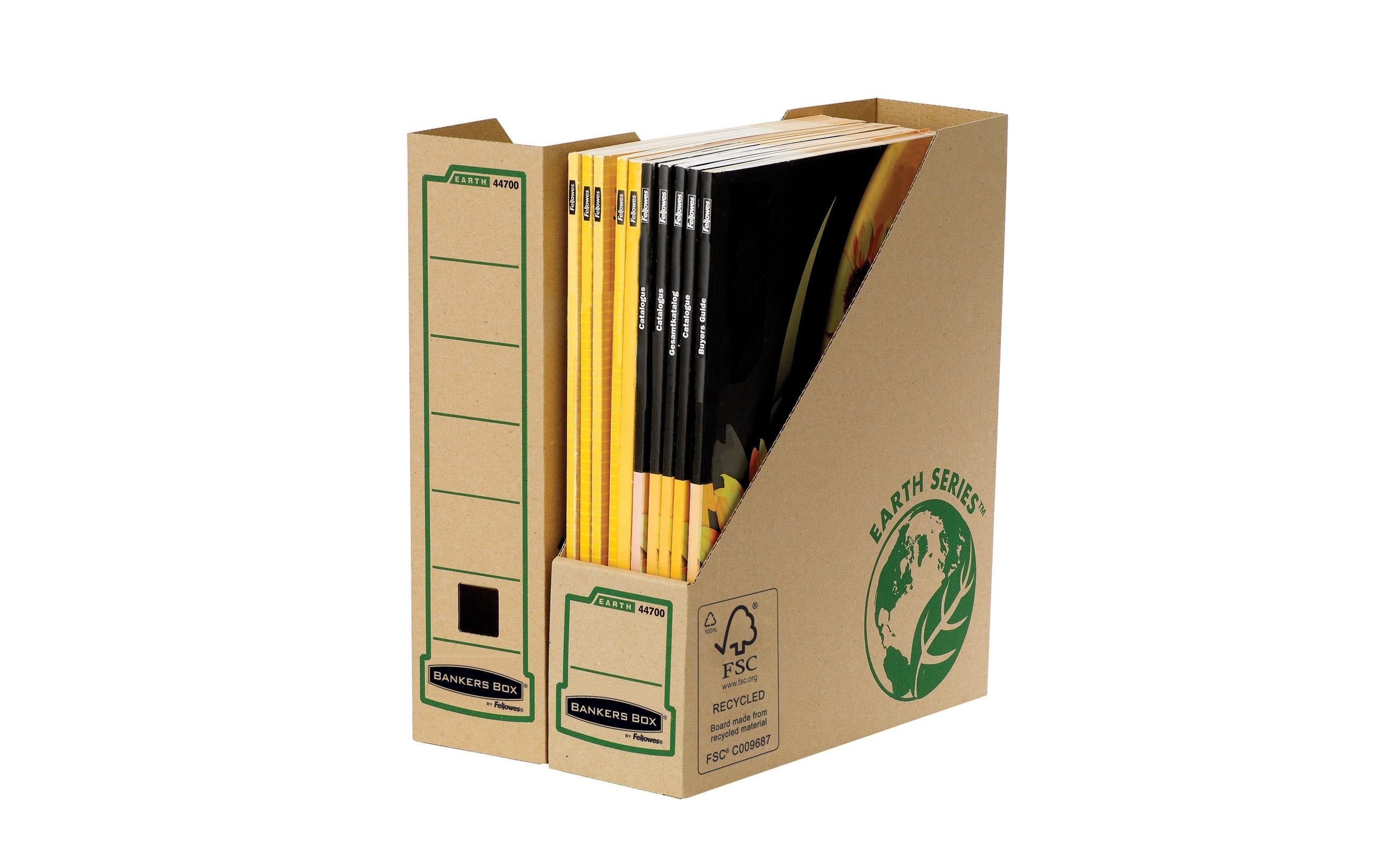 Fellowes R-Kive Earth Series Magazinarchiv 20 Stk., braun, A4-Format