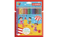 STABILO Trio dick 18er Etui verschiedene Farben inkl. Spitzer