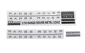 RC4WD Metal Emblem Range Rover Classic Body
