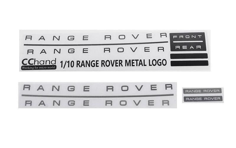 RC4WD Metal Emblem Range Rover Classic Body