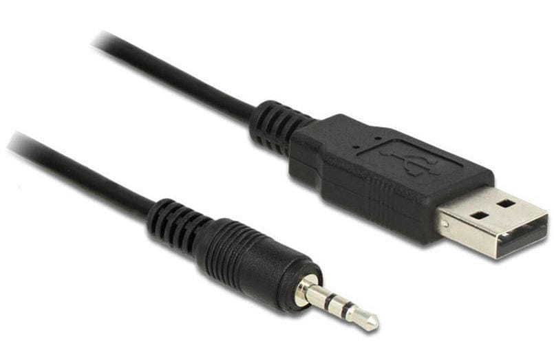 Delock 1.8m USB-Seriel TTL Kabel, Klinke 3P Chipsatz: FTDI 232RL, 3.3Volt