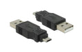 USB Adapter Micro-B zu A Micro-B Stecker zu A Stecker
