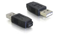 USB2.0 Micro-Adapter A-St/Micro-B/Bu für Handy, PDA, Digitalkamera mit Micro-USB