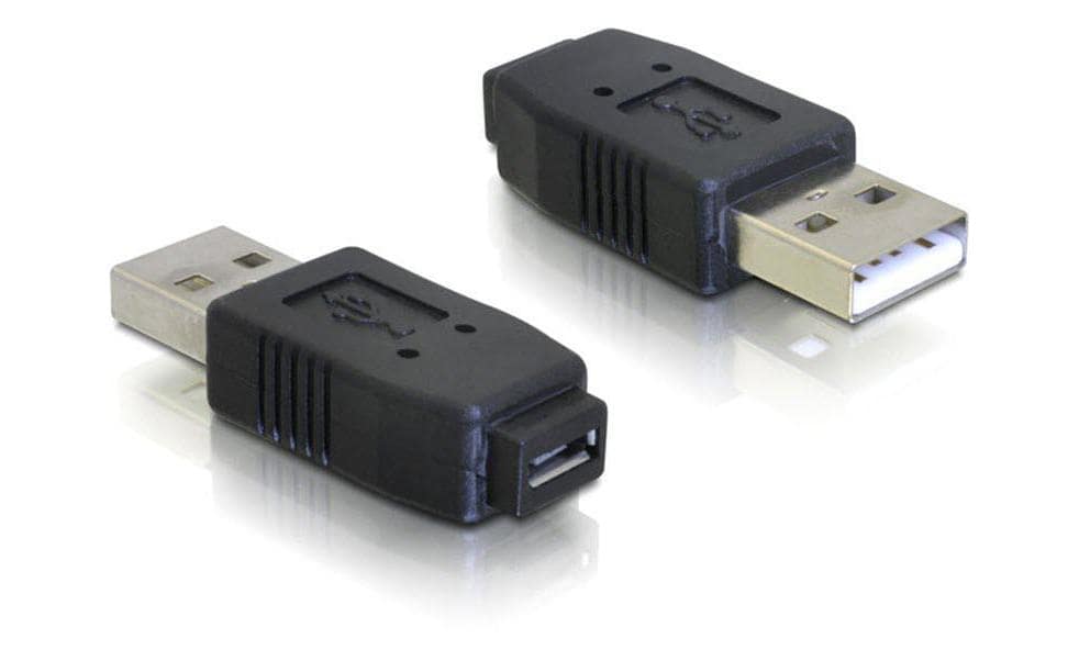 USB2.0 Micro-Adapter A-St/Micro-B/Bu für Handy, PDA, Digitalkamera mit Micro-USB