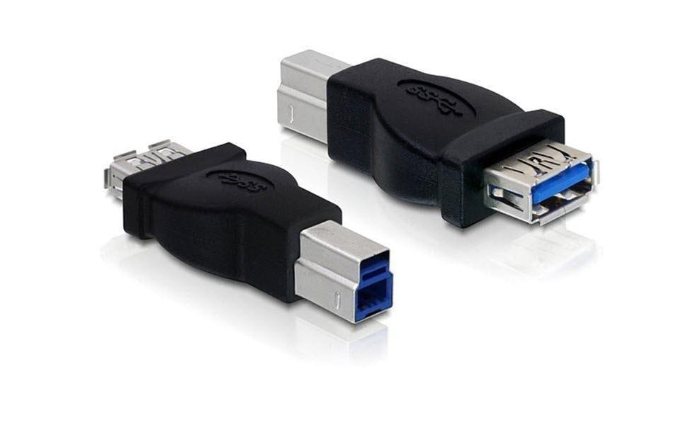 USB3.0 Adapter: A-Buchse zu B-Stecker für USB3.0 Geräte, bis 5Gbps