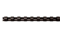 Binderücken 6mm, schwarz, 25 Stk. Blattkapazität 5-20 Blatt, 21 Ringe