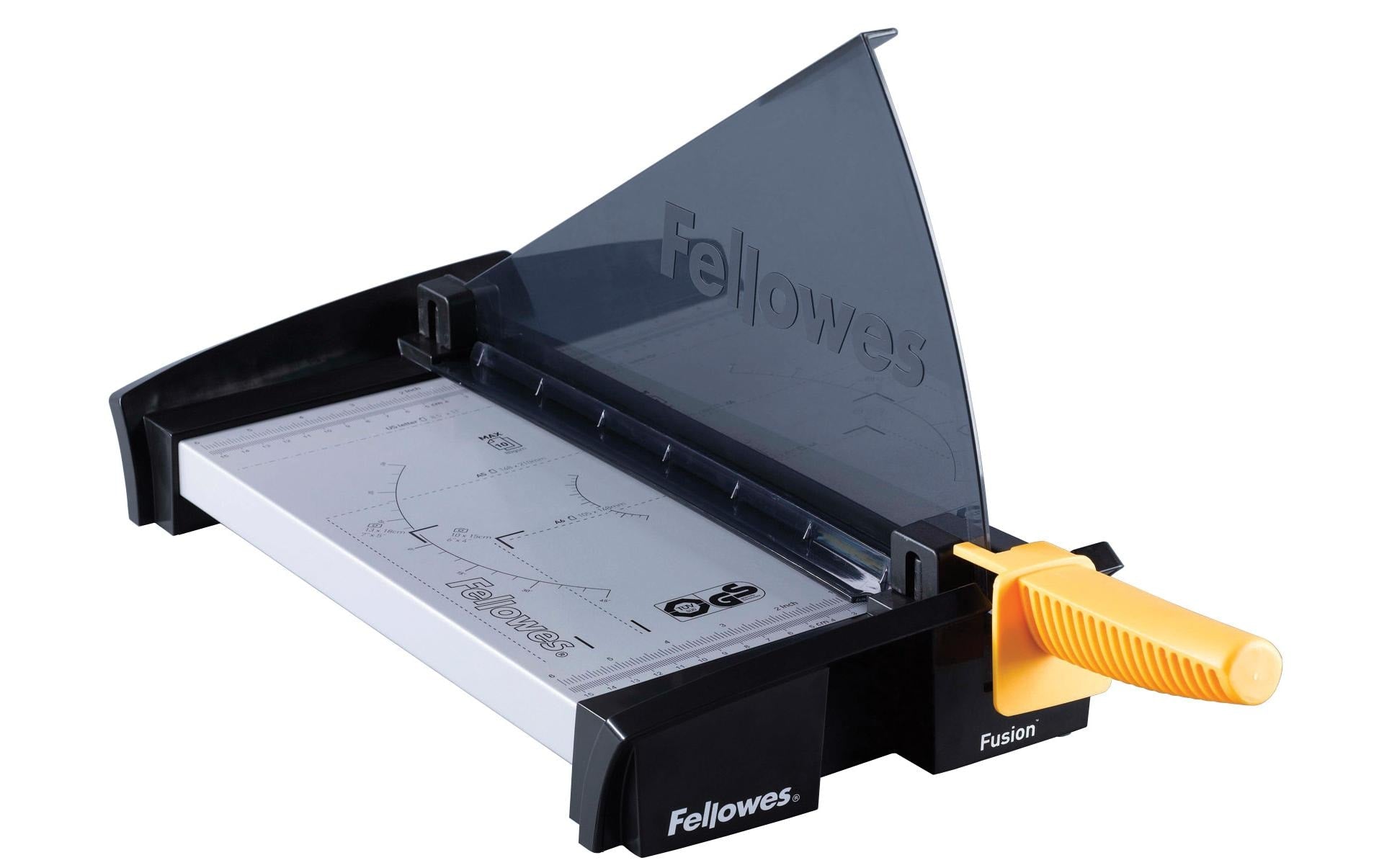 Fellowes Hebelschneidmaschiene Fusion A4 bis 10 Blatt, SafeCut,