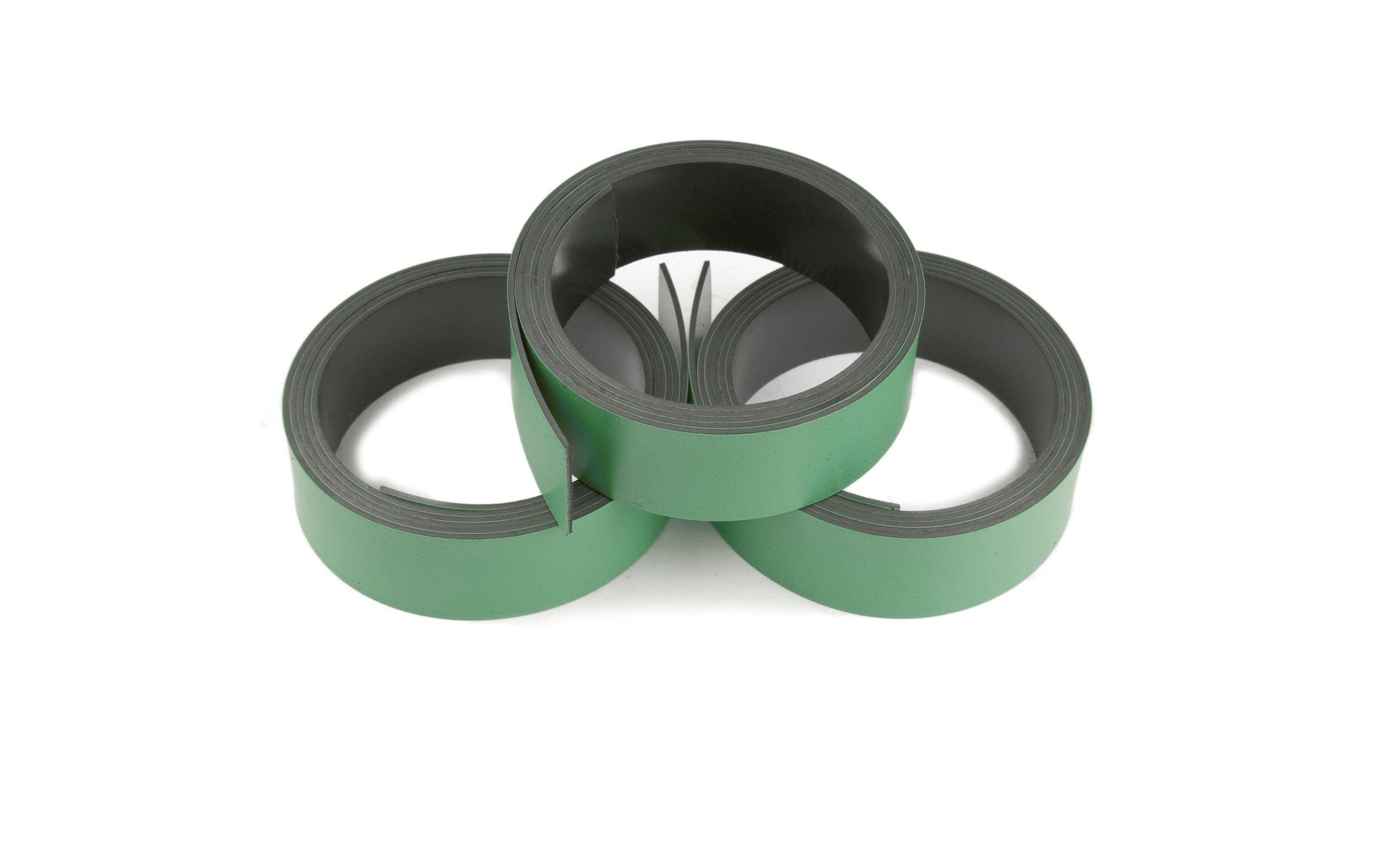 Supermagnet Magnetband grün Breite: 20mm, Länge: 1m