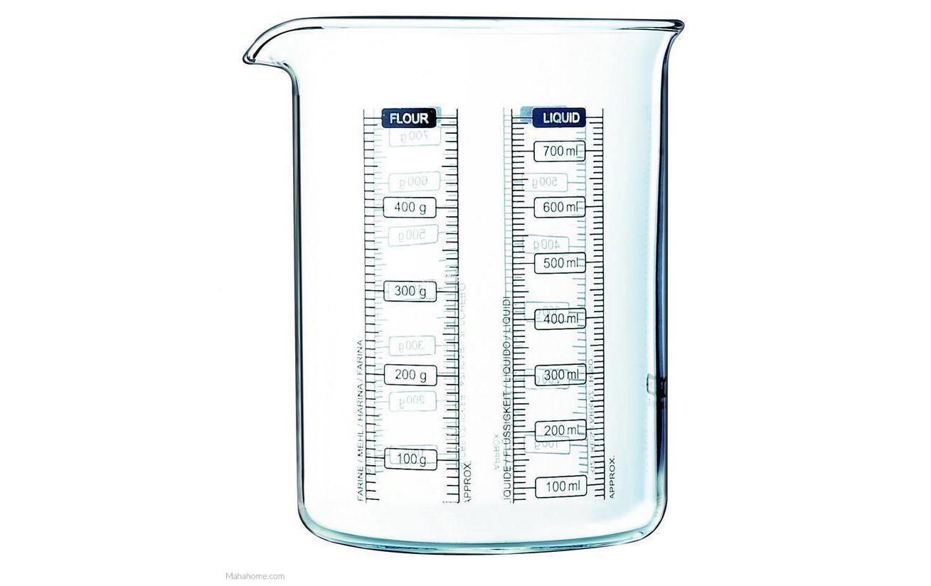 Pyrex Messbecher, 0.75l Kitchen Lab, Borosilikatglas