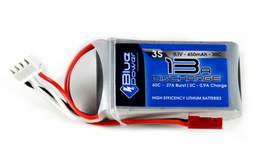 EP BluePower LiPo-Akku 11.1V 450mAh 30C 13.5x31x52mm 42g